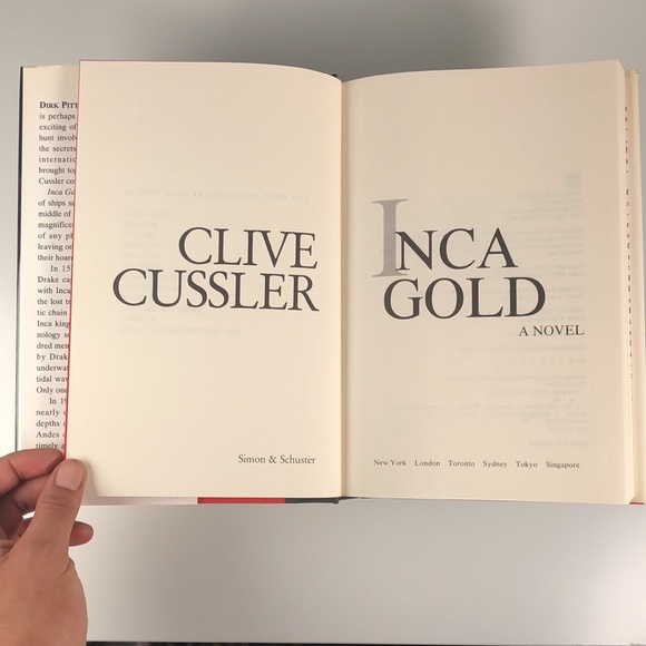 2/$30 - Inca Gold by Clive Cussler - Picture 4 of 11
